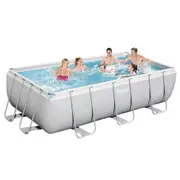 Bestway 56660 - 4.04m x 2.01m x 1.00m Swimming Pool Above Ground Steel Rectangular