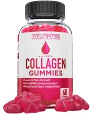 Collagen Peptides Gummies for Women - Formulated with Type I & III - & Superf...