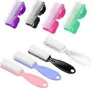 8 PCS Nail Brush for Cleaning Fingernails, Handle Grip Nail Scrubber Brush, Cleaner Brushes Manicure Tools Scrub Brushes Kit, Toenail Brush To Clean Under Nails Pedicure Foot Small Brush Women Men