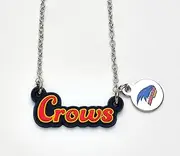 AFL Adelaide Crows Script Necklace