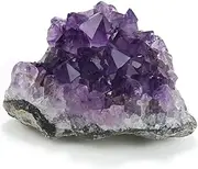 Nvzi Amethyst Crystal Rock, Real Amethyst Stone, Natural Purple Crystals and Healing Stones, Amathesis Crystal Cluster Geode, Amatista Piedra Natural, Cuarzos Originales De Energia Y Piedras(50g)