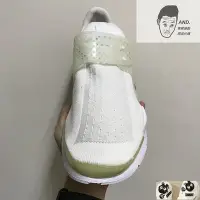 在飛比找Yahoo!奇摩拍賣優惠-AND.  SOCK DART 全白 休閒 慢跑 襪套 男款