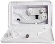 Outdoor RV Exterior Shower Box External Shower with Lock for Caravan