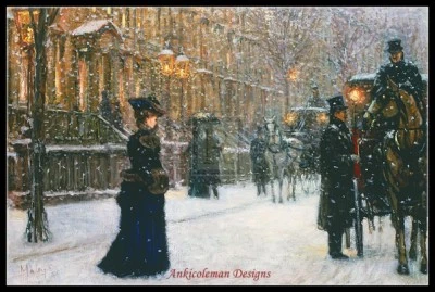 Chart Needlework - Counted Cross Stitch Patterns - Where To, Sir