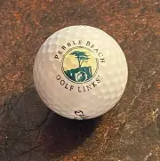 The Pebble Beach Golf Links Logo Golf Ball- Pebble Beach - Callaway #1