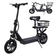 1200W Electric Scooter 50KM/H 12 inch 50km Foldable Travel Adult Bike with Seat