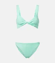 [Hunza G] Hunza G Juno bikini One Size green