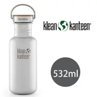 在飛比找PChome24h購物優惠-【美國Klean Kanteen】不鏽鋼瓶532ml_原色鋼