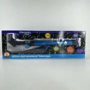 Discovery Kids 40mm Astronomical Telescope with Aluminum Tripod - New in Box