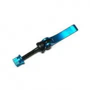 KREX Saddle Clamp Quick Release Bolt, 9-28 x 6mm, 35g, Blue, H98