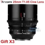 7artisans 25mm T1.05 Long Focus Large Aperture ED Cine Lens for Leica L SL TL CL