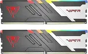 Patriot Viper Venom RGB DDR5 32GB (2 x 16GB) 6200MHz UDIMM Desktop Gaming Memory KIT - PVVR532G620C40K