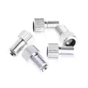 2 Pack Bicycle Bike Tire Tube Presta to Schrader Valve Stem Adapter Converter