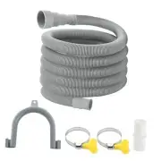 10 ft Washing Machine Drain Hose Extension Kit Universal Washing Machine Drain
