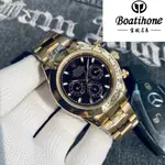 ROLEX勞力士手錶40MM間金迪通拿宇宙計型116508男士商務腕錶經典三眼六針機械錶勞力士精鋼男錶