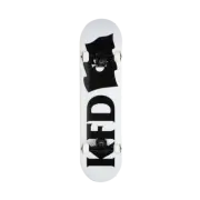 KFD Young Guns Flagship White Complete Skateboard