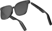 Smart Glasses with Ai Just Click to Switch Calls and for Voice Communication AI Smart Glasses ABS Ai Glass, Black