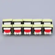 10Pcs Transformer 1300 : 8 Ohm EE14 Single Phase Transformateur POS