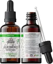Agrimony Tincture, Organic Agrimony Extract (Agrimonia Eupatoria) Dried Herb, Agrimony Supplement