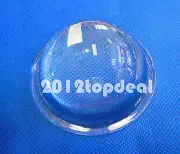 2pcs 20-100W LED convex lens optical glass condenser Reflector Collimator 78mm