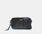 Marc Jacobs Snapshot DTM Leather Camera Bag Small - Black