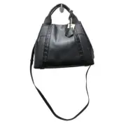 NWT Radley Baylis Road Black Faux Croc Leather Multiway Satchel Bag Purse