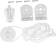Zerodeko 1 Set Roller Blinds Accessory Repair Kit Includes Clutch Beaded Chain for Roller Shades Parts for Home Office Hotel Use Smooth Control Easy Installation