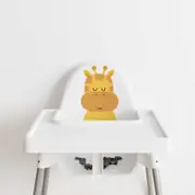 [Namly Design] Self-Adhesive Sticker – Antilop High Chair Decal / Giraffe Design