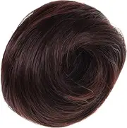 Mikinona Human Hair Buns Hair Piece Wig Bun Donut Bun Wig Hair Bun Extension Fake Bun Extension Wig for Women Ponytail
