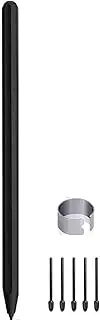 Magnetic EMR Stylus for Remarkable 2 Pen with Eraser, Palm Rejection,4096 Pressure Sensitivity, Professional Replacement for Remarkable Plus&Kindle Scribe Tablet with 5*Tips/Nibs (Black)