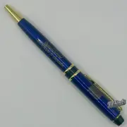 PRESIDENT TRUMP WHITE HOUSE SIGNATURE PEN BLUE ENAMEL GOLD TRIM BLACK INK MAGA