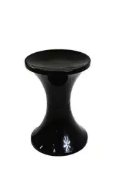 Bulk Lot x 12 Black Arcade Retro Wedding Party Plastic Stool Party Seat Kitchen