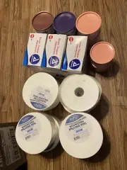 Huge Lot Of Waxing Supplies 8 Rolls Of Strips, 3 Boxes Sticks, 11 Wax Pots!!!