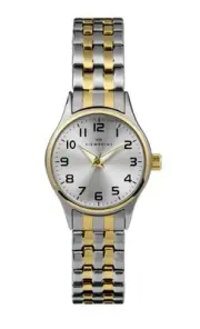 New Timex Women’s Viewpoint Two-Tone Dress Watch Expansion Band Bracelet