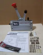 NEW JOHNSON SHIP-MASTER EVINRUDE TWO 2 HANDLE LEVER OUTBOARD CONTROL BOX #56