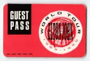 Elton John Backstage Pass 1989 - 1990 World Tour Pop Rock Music Vintage Original