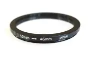 52-46mm Step-Down Ring Adapter - 52mm-46mm Stepping Ring - NEW
