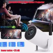 Portable 4K LED Android Projector 5G Wifi Bluetooth HDMI Mini Home Video Theater