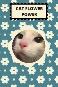 在飛比找博客來優惠-Cat Flower Power: Floral Desig