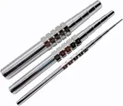 Wire Looping Wrapping Step Mandel Steel Forming Tool with 3pcs and 15 Sizes