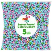 Pastel Colored SixletsCandy, 5lb Pack of Easter Candy Bulk, Great for Parties...