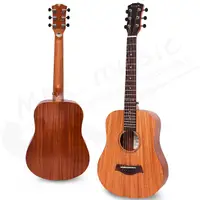 在飛比找PChome24h購物優惠-Enya 34吋 全桃花心木 旅行吉他(EB-01) 贈超值