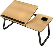 Laptop Lap Desk – Multi-Purpose Foldable Workstation Table, Lightweight Bed Tray | Computer Stand for Couch, Fold-Up Floor Desk for Study, gamings, Snack Serving, Dorm Use, Portable Table for Travel