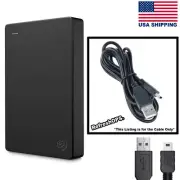 Seagate Expansion 1TB Portable Hard Drive USB Cable Transfer Cord Replacement