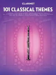 101 Classical Themes for Clarinet Instrumental Solo Book NEW 000155317