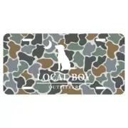 Local Boy Outfitters Local Boy License Plate - Forest Camo Bluff - L2100005-FCBL
