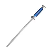 Boost Microfine Sharpening Steel with Aluminum Handle - Round 12" Blue