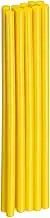 uxcell 10pcs Hot Glue Sticks 0.28" Dia x 7.87" Long EVA Mini Hot Melt Adhesive Glue Stick for Hot Melt Gun Wood Plastic Glass Flowers Fabrics Foam, Yellow