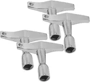 UPKOCH 4pcs Drum Key Durable Drum Tuner Wrench Essential Tool for Beginners Pros Convenient Snare Tuning present