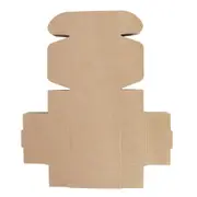 50Pcs Maple Leaf Pattern Kraft Paper Packing Box Small Gift Craft Wrapping Box Wedding Party Favor